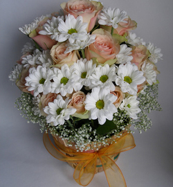 Flower Basket "Romance"