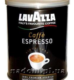 Coffee "LAVAZZA" Espresso, roasted, w / w