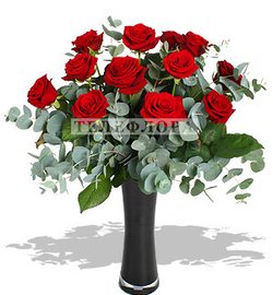 Round bouquet of "Red Roses"