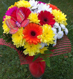 Bouquet of flowers "Bright morning"